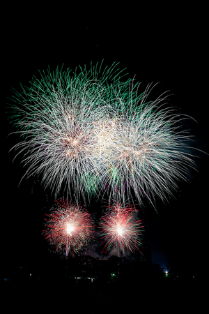 【2026年8月1日】八王子花火大会、穴場は帰る駅！混雑回避術の公式ビジュアル。会場はスリーボンドスタジアム八王子（富士森公園野球場）。