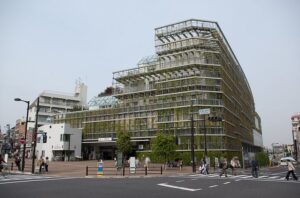 大岡山駅前