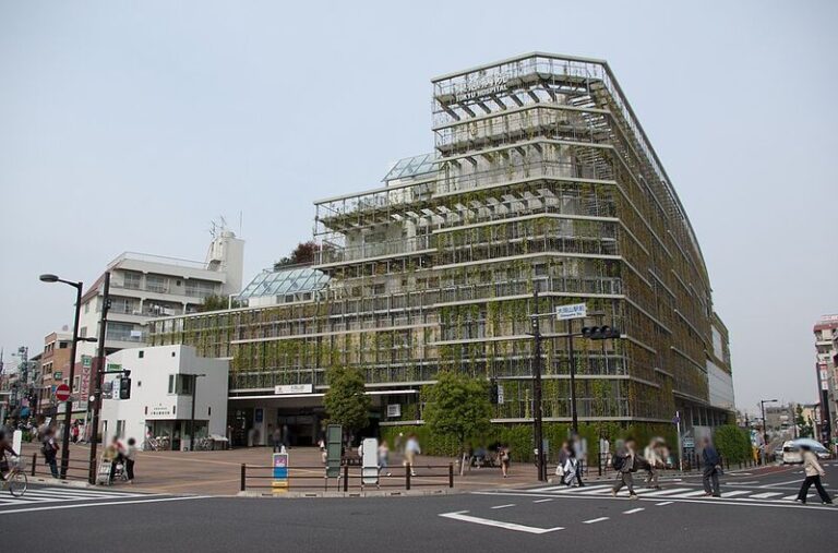 大岡山駅前